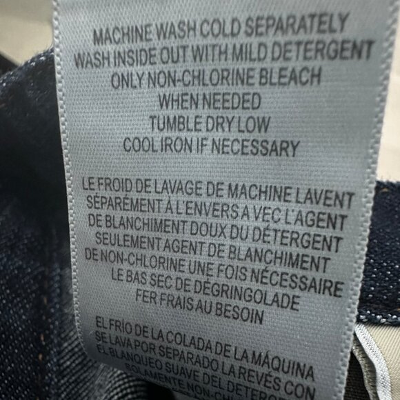 Michael Kors Womens Bootcut/Flare Dressy Jeans RN 111818 CA 45885 Dark Blue Sz 8 - Picture 10 of 11